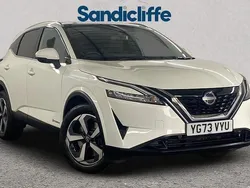White Used 2022 Nissan Qashqai N-Connecta SUV | £21,807 (Fair price)
