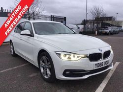 White Used 2018 BMW 318 Sport Line Sedan | £11,899 (Fair price)