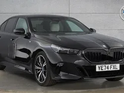Black Used 2024 BMW 520 M Sport | £41,990 (Fair price)
