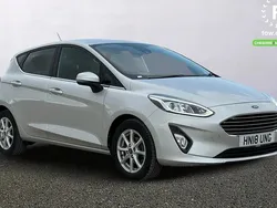 Silver Used 2018 Ford Fiesta Zetec Hatchback | £9,999 (Good price)