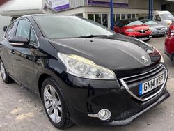 Black Used 2014 Peugeot 208 Allure Hatchback | £4,999 (Fair price)