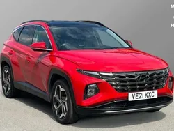 Red Used 2021 Hyundai Tucson Ultimate SUV | £24,230 (Fair price)