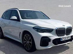 White Used 2022 BMW X5 M Sport SUV | £48,490 (Fair price)