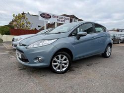 Blue Used 2009 Ford Fiesta Zetec Hatchback | £3,999 (Expensive)
