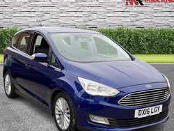 Blue Used 2016 Ford C-MAX Titanium MPV | £6,600 (Fair price)