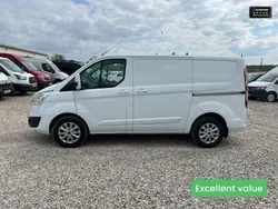White Used 2017 Ford Transit Custom Limited Van | £10,994 (Super price)