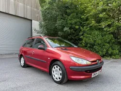 Red Used 2004 Peugeot 206 Style Estate | £795