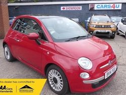 Red Used 2014 Fiat 500 Lounge Hatchback | £3,690 (Fair price)