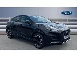 Black Used 2025 Ford Puma ST-Line X SUV | £21,209 (Expensive)