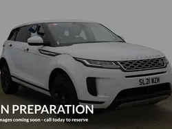White Used 2021 Land Rover Range Rover evoque S | £20,420 (Fair price)