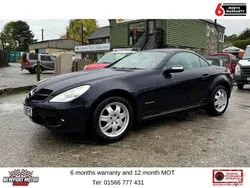 Blue Used 2007 Mercedes SLK200 Cabriolet | £4,495 (Fair price)