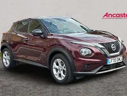 Red Used 2020 Nissan Juke N-Connecta SUV | £14,975 (Fair price)