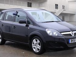 Black Used 2011 Vauxhall Zafira MPV | £1,999 (Fair price)