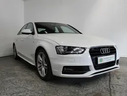 White Used 2014 Audi A4 S-Line Sedan | £5,995 (Fair price)