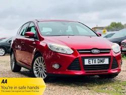 Red Used 2011 Ford Focus Titanium X Hatchback | £2,995 (Good price)