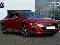Red Used 2021 VW Arteon R-line Hatchback | £24,950 (Fair price)