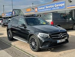 Black Used 2017 Mercedes GLC350 AMG line Estate | £20,495 (Fair price)