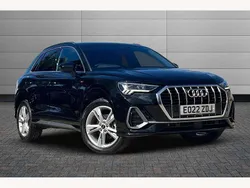 Black Used 2022 Audi Q3 S-Line SUV | £28,950 (Fair price)