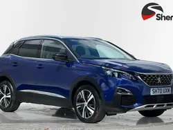Blue Used 2020 Peugeot 3008 GT-line SUV | £15,990 (Fair price)