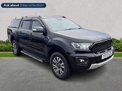 Black Used 2022 Ford Ranger Wildtrack Pickup | £21,350 (Good price)