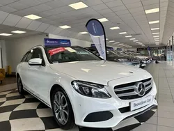 White Used 2015 Mercedes C250 Premium Plus Estate | £9,995 (Good price)