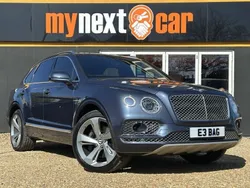 Blue Used 2016 Bentley Bentayga SUV | £47,995 (Fair price)