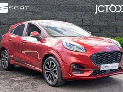 Red Used 2020 Ford Puma ST-Line SUV | £14,350 (Fair price)