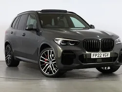 Grey Used 2022 BMW X5 M Sport SUV | £43,000 (Expensive)