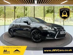 Black Used 2014 Lexus CT200h Sport Line Hatchback | £8,475 (A bit pricey)