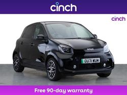 Black Used 2021 Smart ForFour Electric Drive Exclusive Hatchback | £9,299 (A bit pricey)