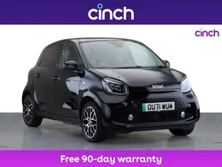 Black Used 2021 Smart ForFour Electric Drive Exclusive Hatchback | £9,299 (A bit pricey)