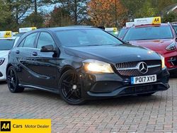 Black Used 2017 Mercedes A180 AMG line Hatchback | £9,362 (Fair price)