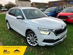 White Used 2021 Skoda Kamiq SE L SUV | £14,195 (Fair price)