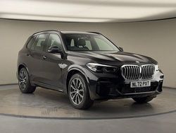 Sapphire black Used 2022 BMW X5 M Sport SUV | £44,400 (Good price)