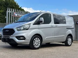 Silver Used 2020 Ford Transit Custom Limited | £16,850 (Expensive)