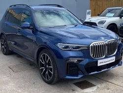Blue Used 2021 BMW X7 M Sport SUV | £49,900 (Super price)