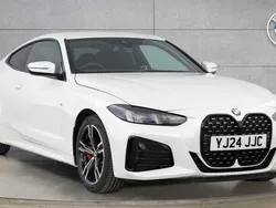 White Used 2024 BMW 420 M Sport Coupe | £36,985 (Fair price)