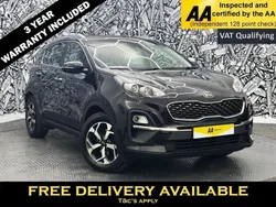 Black Used 2022 Kia Sportage 2 SUV | £14,595 (Good price)