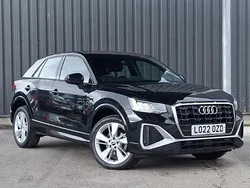 Black Used 2022 Audi Q2 S-Line SUV | £24,298 (A bit pricey)
