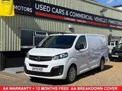 White Used 2023 Vauxhall Vivaro S Van | £14,900 (Good price)