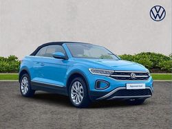 Blue Used 2022 VW T-Roc Cabriolet Style Cabriolet | £19,870 (Fair price)