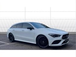 White Used 2022 Mercedes CLA180 AMG Line Premium Plus Sedan | £25,870 (Fair price)