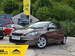 Brown Used 2015 Peugeot 308 Active Hatchback | £4,195 (Fair price)
