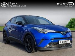 Blue Used 2018 Toyota C-HR SUV | £14,000 (A bit pricey)