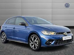Blue Used 2024 VW Polo R-line Hatchback | £19,999 (Fair price)