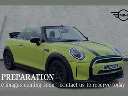 Yellow Used 2023 Mini Cooper Cabriolet Classic Cabriolet | £20,945 (Fair price)