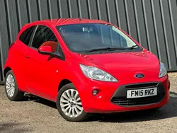 Red Used 2015 Ford Ka Zetec Hatchback | £4,997 (Fair price)