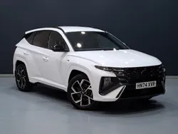 White Used 2024 Hyundai Tucson N Line SUV | £26,698 (A bit pricey)