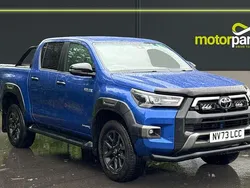 Nebula blue metallic Used 2023 Toyota HiLux Pickup | £38,350