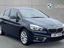 Blue Used 2017 BMW 218 Active Tourer Luxury Line MPV | £11,740 (Fair price)